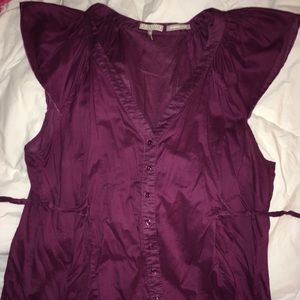 Plum colored blouse